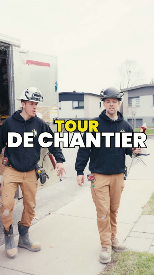 Vidéo : tour de chantier drain intérieur
